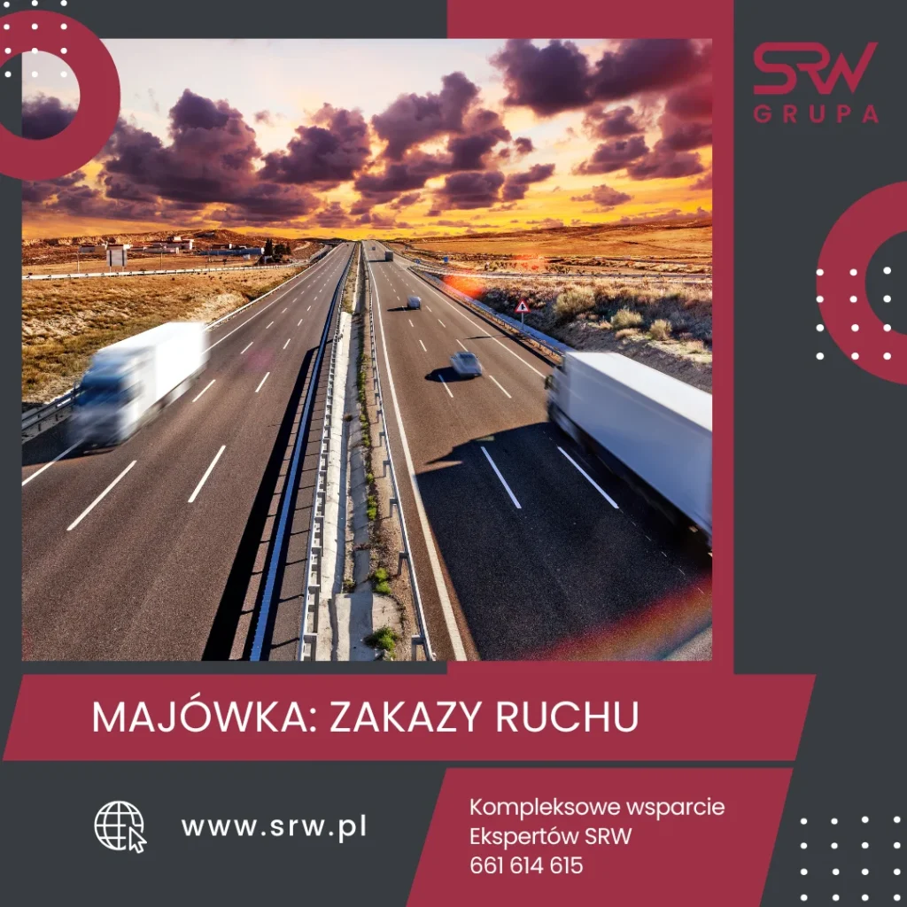 SRW_NEWS: Majówka – zakazy ruchu