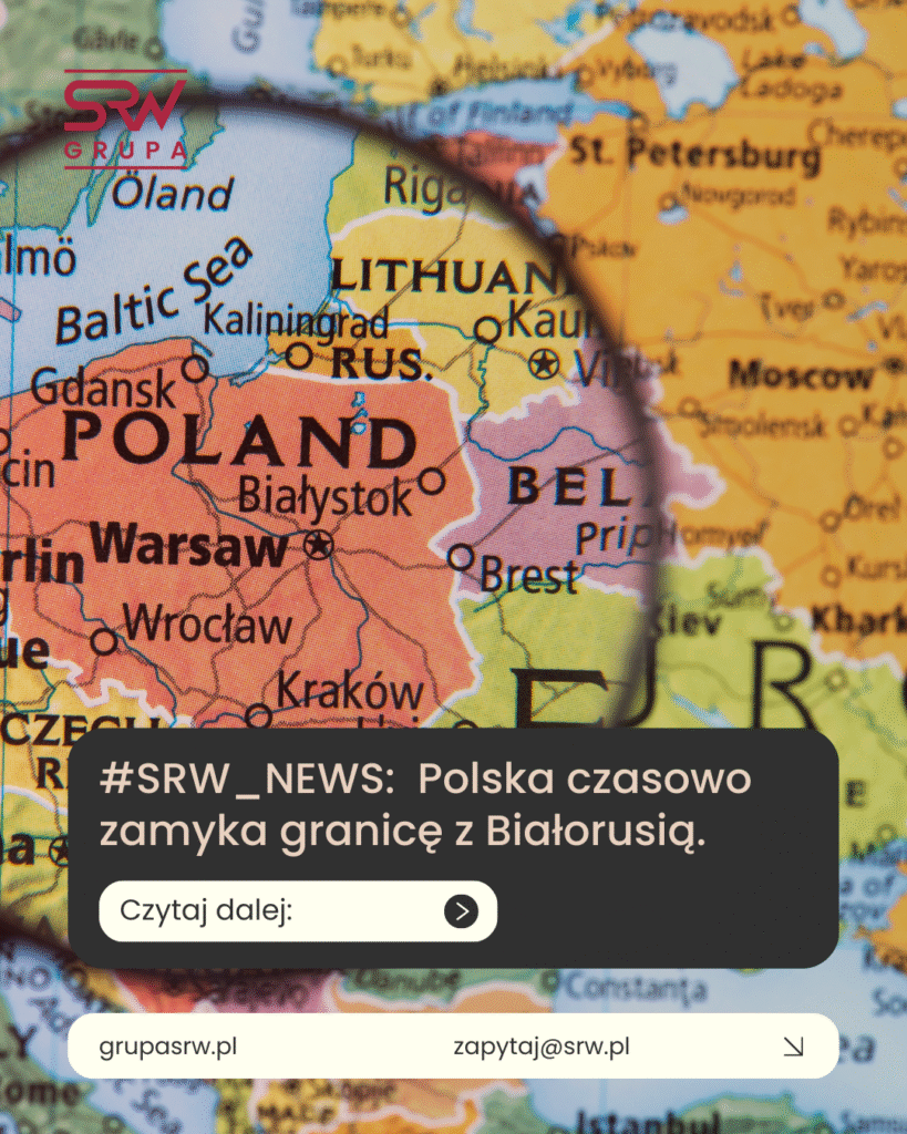 SRW_NEWS: Polska czasowo zamyka granicę z Białorusią w związku z manewrami „Zapad 2025”